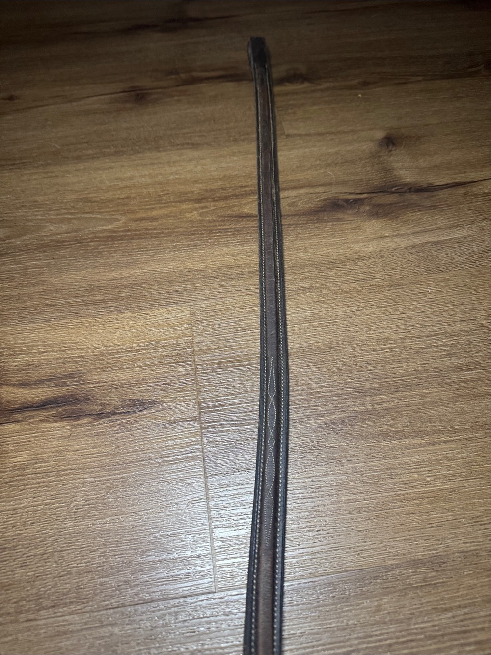 🐴 Standing Martingale w/Raised Fancy Stitching. Brown-Full 🐴 - Picture 3 of 7